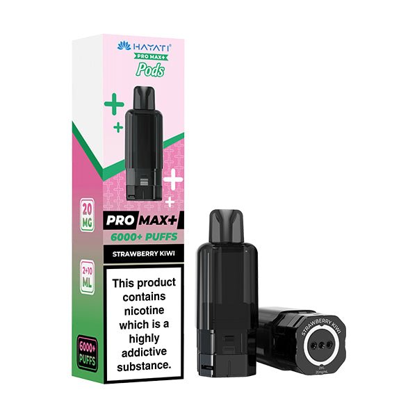 Hayati Pro Max+ Prefilled Pods | £5 - Avalanche Vapes Strawberry KiwiPODS