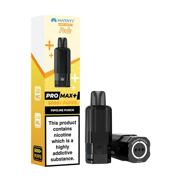 Hayati Pro Max+ Prefilled Pods | £5 - Avalanche Vapes Pipeline PunchPODS