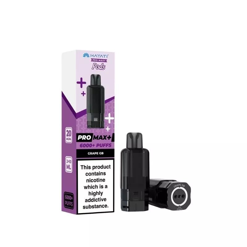 Hayati Pro Max+ Prefilled Pods | £5 - Avalanche Vapes Grape GBPODS
