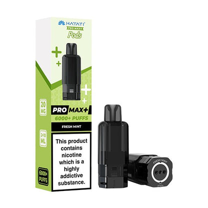 Hayati Pro Max+ Prefilled Pods | £5 - Avalanche Vapes Fresh MintPODS