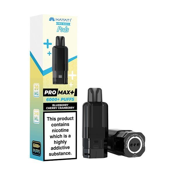 Hayati Pro Max+ Prefilled Pods | £5 - Avalanche Vapes Blueberry RaspberryPODS