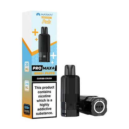 Hayati Pro Max+ Prefilled Pods | £5 - Avalanche Vapes Caribbean CrushPODS