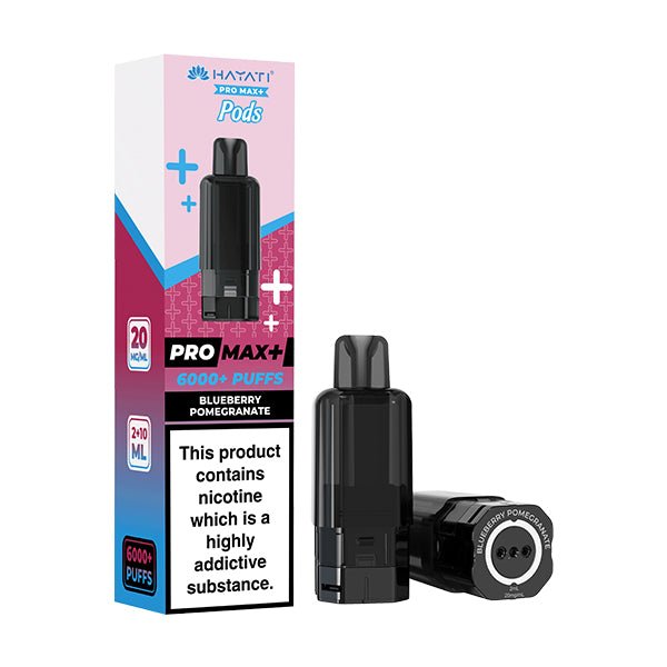 Hayati Pro Max+ Prefilled Pods | £5 - Avalanche Vapes Blueberry PomegranatePODS
