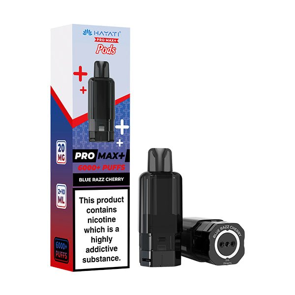 Hayati Pro Max+ Prefilled Pods | £5 - Avalanche Vapes Blue Razz CherryPODS