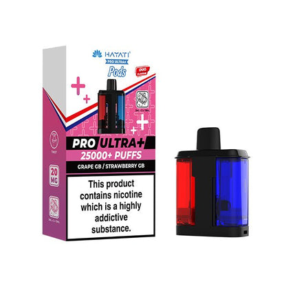 Hayati Pro Ultra+ PODS | £7 - Avalanche Vapes Grape GB / Strawberry GBPODS