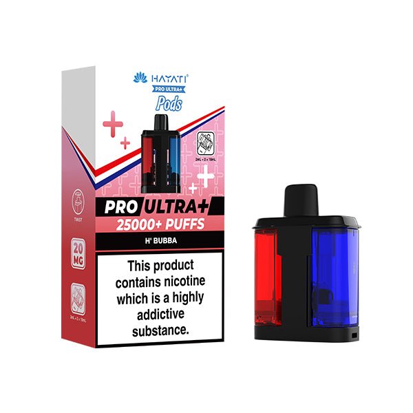 Hayati Pro Ultra+ PODS | £7 - Avalanche Vapes H'BubbaPODS