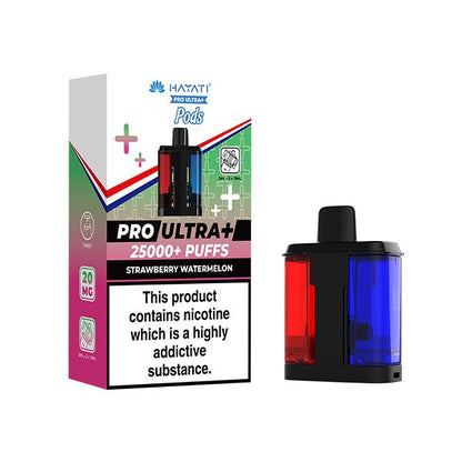 Hayati Pro Ultra+ PODS | £7 - Avalanche Vapes Strawberry WatermelonPODS