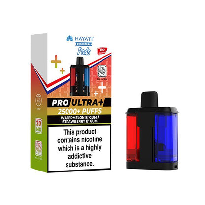 Hayati Pro Ultra+ PODS | £7 - Avalanche Vapes Watermelon B' Gum / Strawberry B' GumPODS