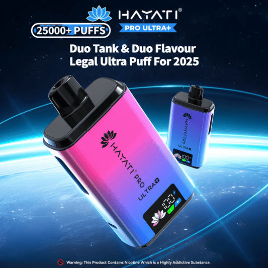 Hayati Pro Ultra+ Prefilled Kit | £9 - Avalanche Vapes Blackcurrant Cotton K / Blue RaspberryKIT
