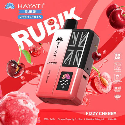 Hayati Rubik 7K Prefilled Kit | £4 - Avalanche Vapes Blue Razz GBKIT