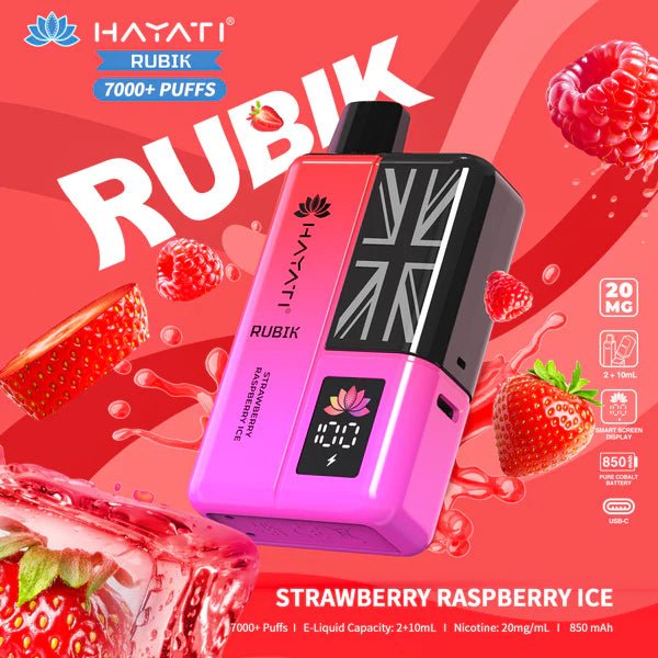 Hayati Rubik 7K Prefilled Kit | £4 - Avalanche Vapes Pineapple IceKIT