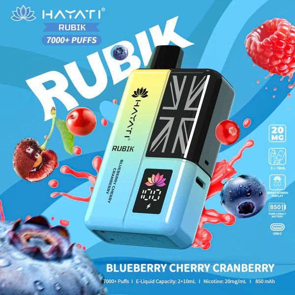 Hayati Rubik 7K Prefilled Kit | £4 - Avalanche Vapes Pineapple IceKIT