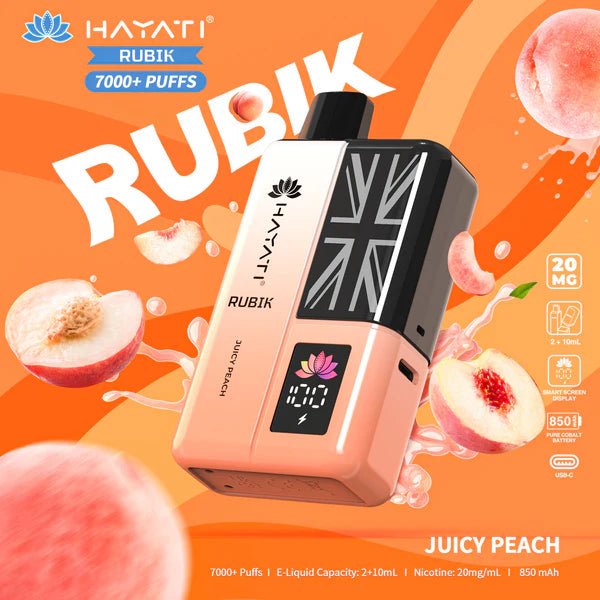 Hayati Rubik 7K Prefilled Kit | £4 - Avalanche Vapes H' BubbaKIT