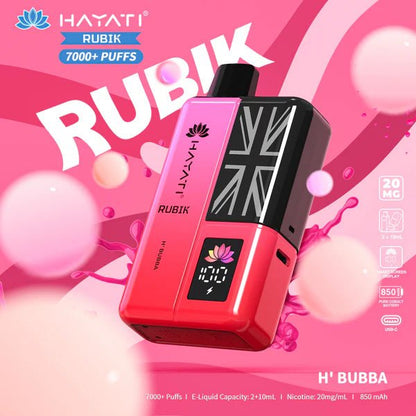 Hayati Rubik 7K Prefilled Kit | £4 - Avalanche Vapes H' BubbaKIT