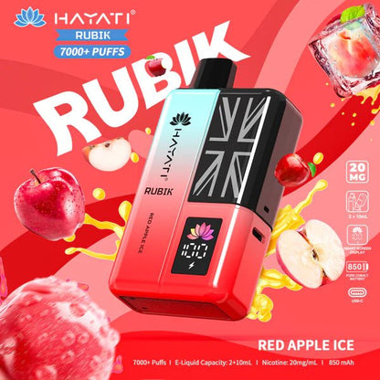 Hayati Rubik 7K Prefilled Kit | £4 - Avalanche Vapes Pineapple IceKIT