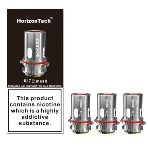 Horizon Tech Sakerz Mesh Coils | £9 - Avalanche Vapes 0.17