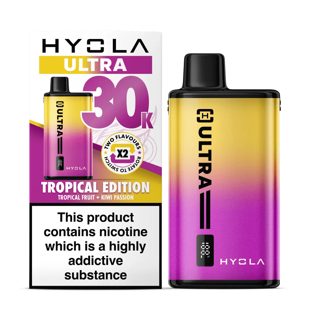 Hyola Ultra 30K Prefilled Kit | £9 - Avalanche Vapes Tropical EditionKIT