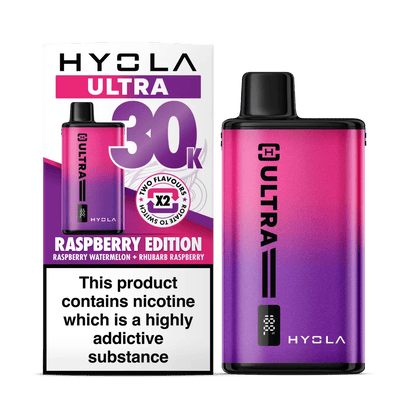 Hyola Ultra 30K Prefilled Kit | £9 - Avalanche Vapes Raspberry EditionKIT