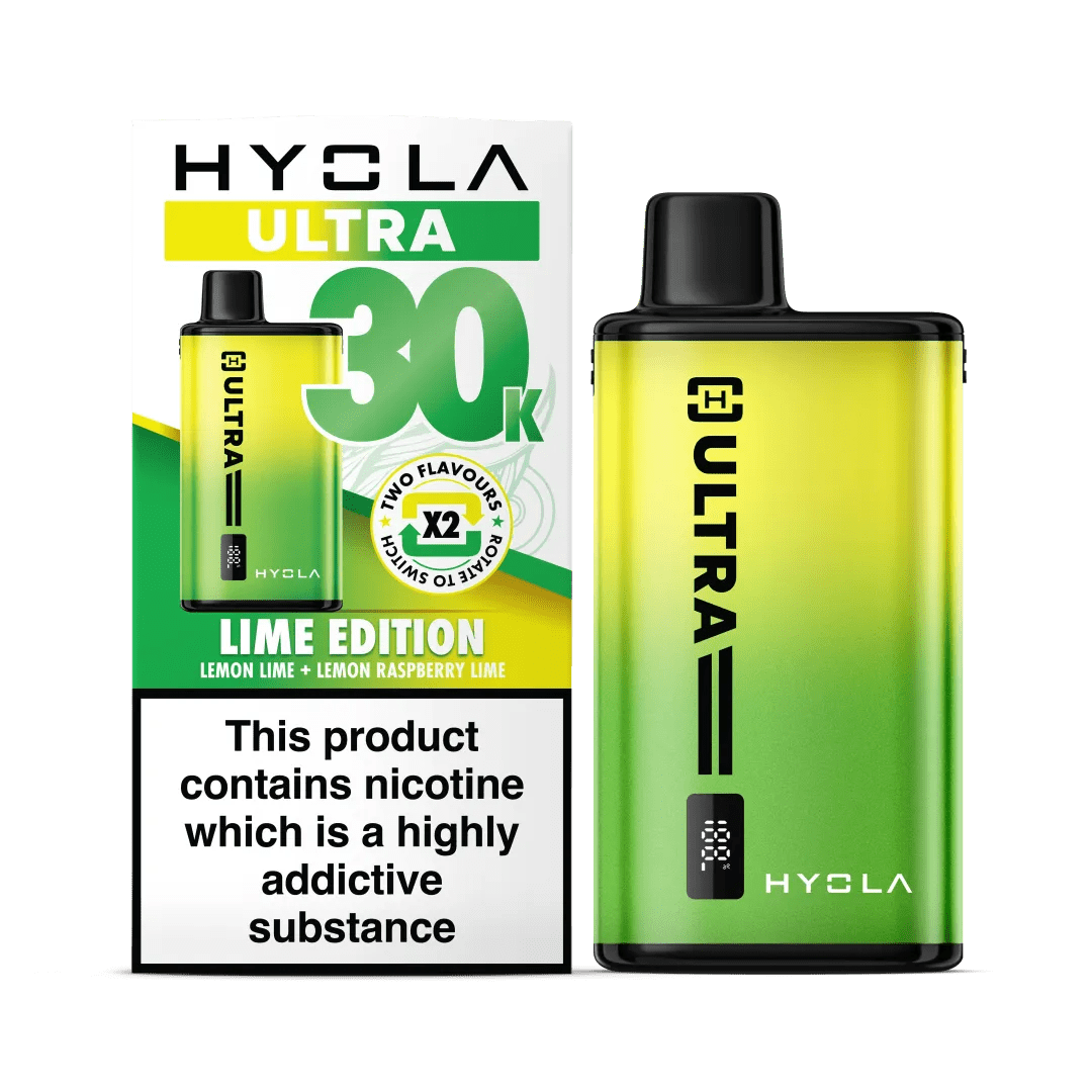 Hyola Ultra 30K Prefilled Kit | £9 - Avalanche Vapes Lime EditionKIT