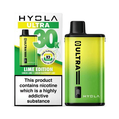 Hyola Ultra 30K Prefilled Kit | £9 - Avalanche Vapes Lime EditionKIT