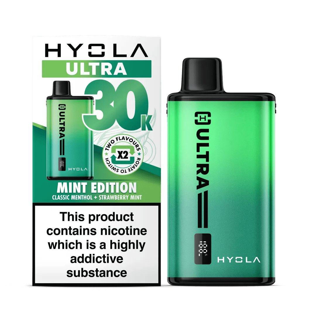 Hyola Ultra 30K Prefilled Kit | £9 - Avalanche Vapes Mint EditionKIT