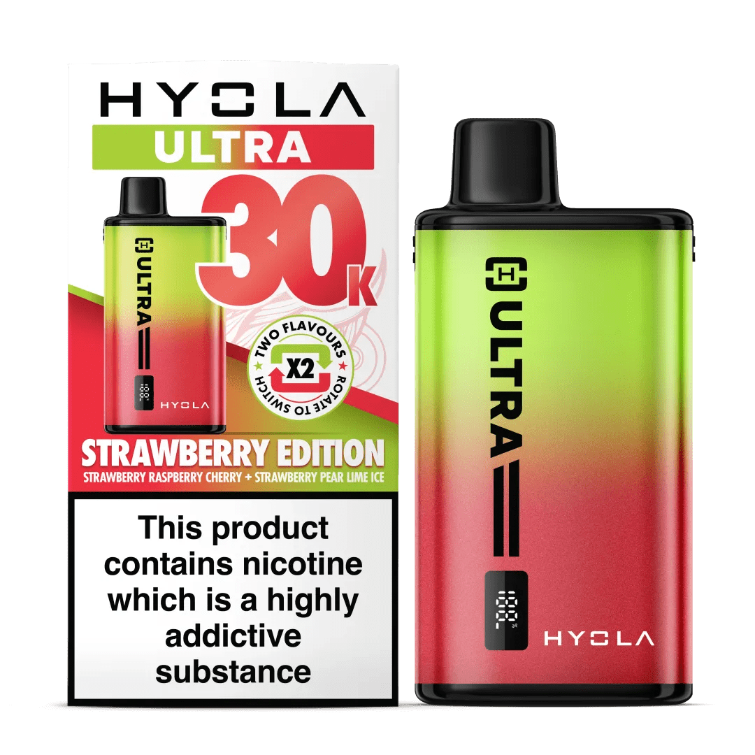 Hyola Ultra 30K Prefilled Kit | £9 - Avalanche Vapes Strawberry EditionKIT