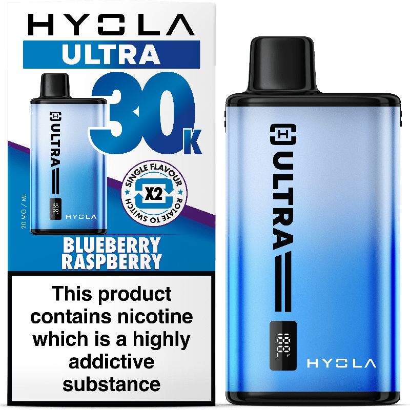 Hyola Ultra 30K Prefilled Kit | £9 - Avalanche Vapes Blueberry RaspberryKIT