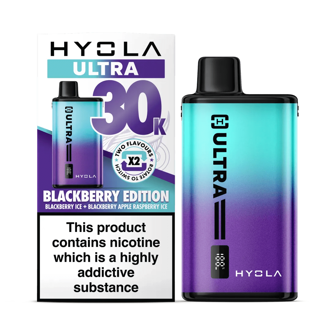 Hyola Ultra 30K Prefilled Kit | £9 - Avalanche Vapes Blackberry EditionKIT