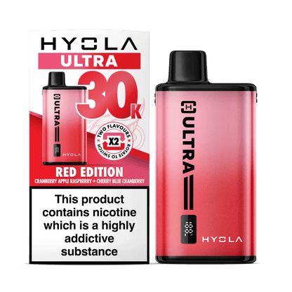 Hyola Ultra 30K Prefilled Kit | £9 - Avalanche Vapes Red EditionKIT
