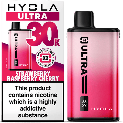 Hyola Ultra 30K Prefilled Kit | £9 - Avalanche Vapes Strawberry Raspberry CherryKIT