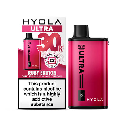 Hyola Ultra 30K Prefilled Kit | £9 - Avalanche Vapes Ruby EditionKIT