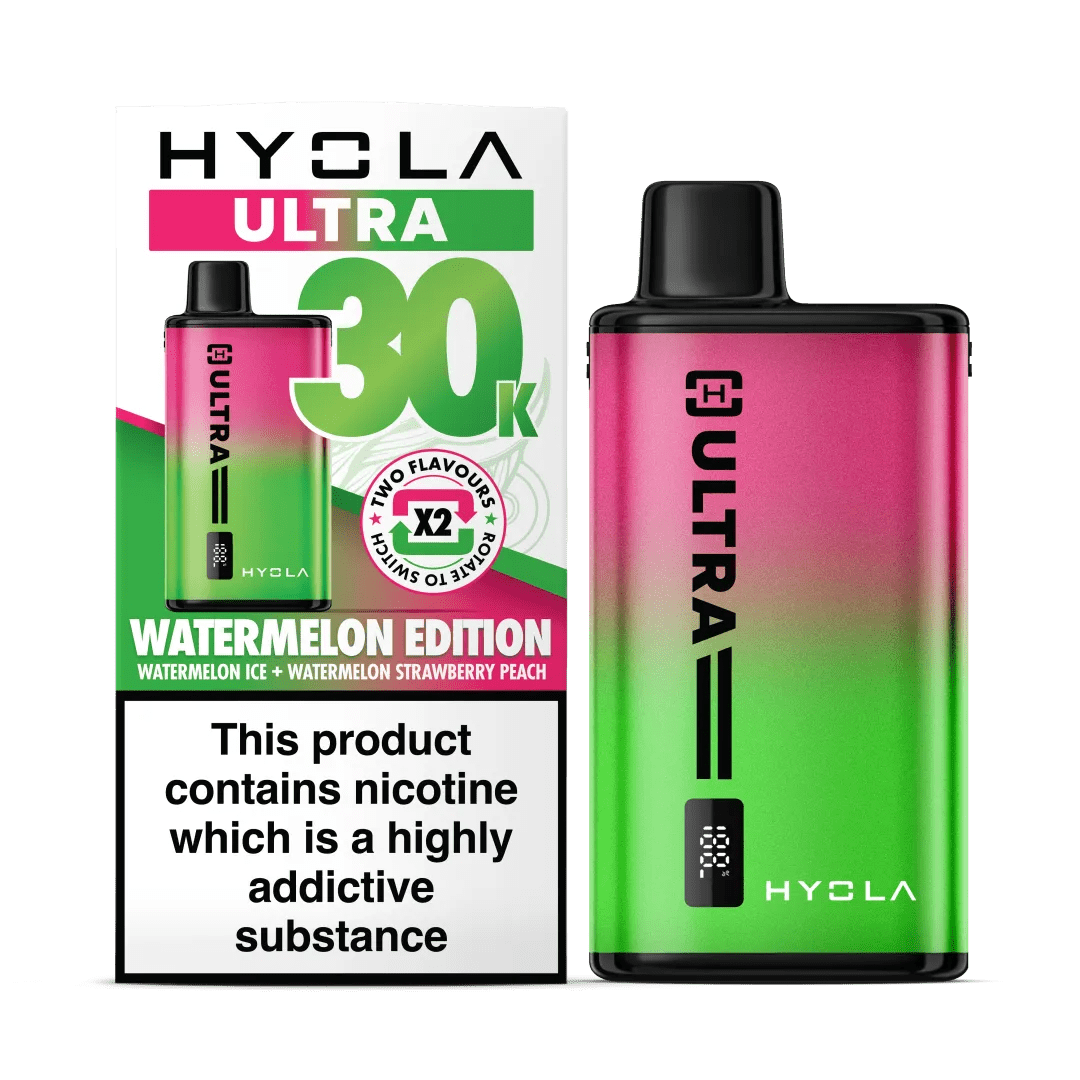 Hyola Ultra 30K Prefilled Kit | £9 - Avalanche Vapes Watermelon EditionKIT