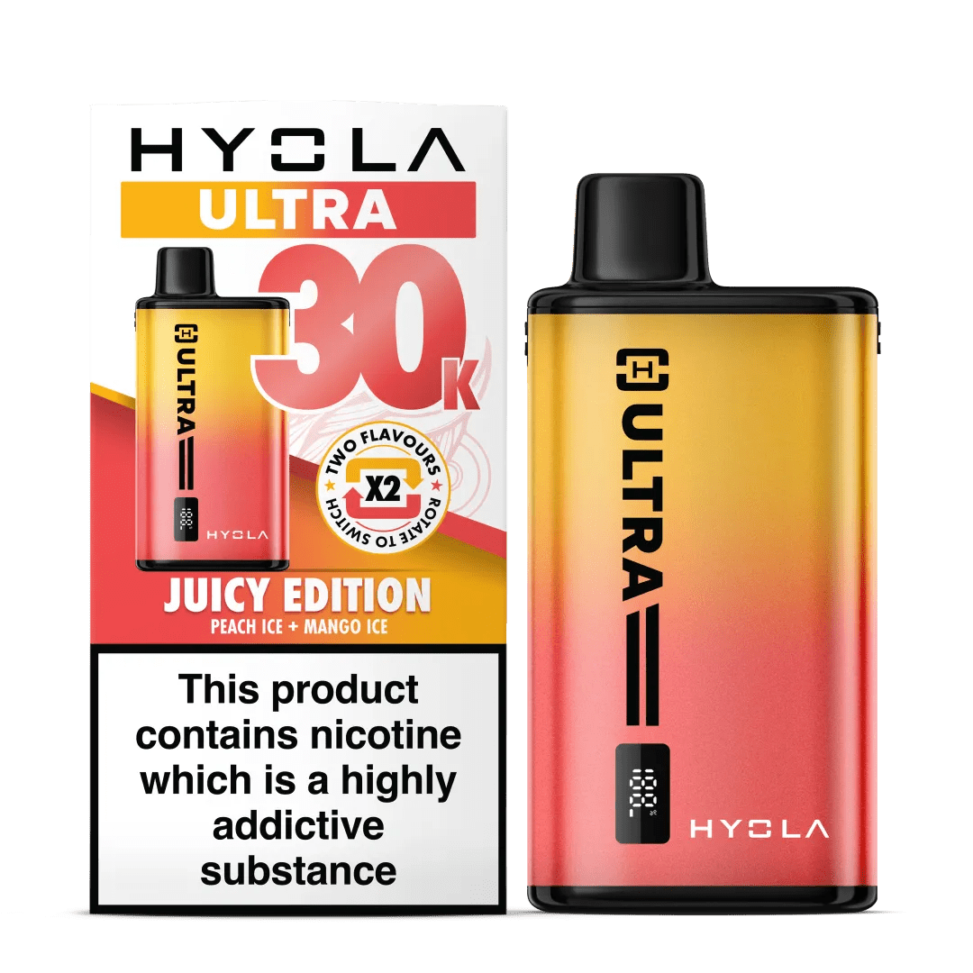 Hyola Ultra 30K Prefilled Kit | £9 - Avalanche Vapes Juicy EditionKIT