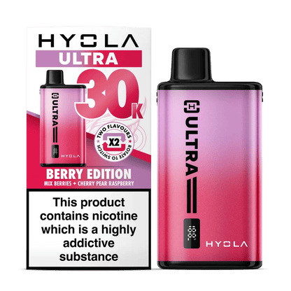 Hyola Ultra 30K Prefilled Kit | £9 - Avalanche Vapes Berry EditionKIT