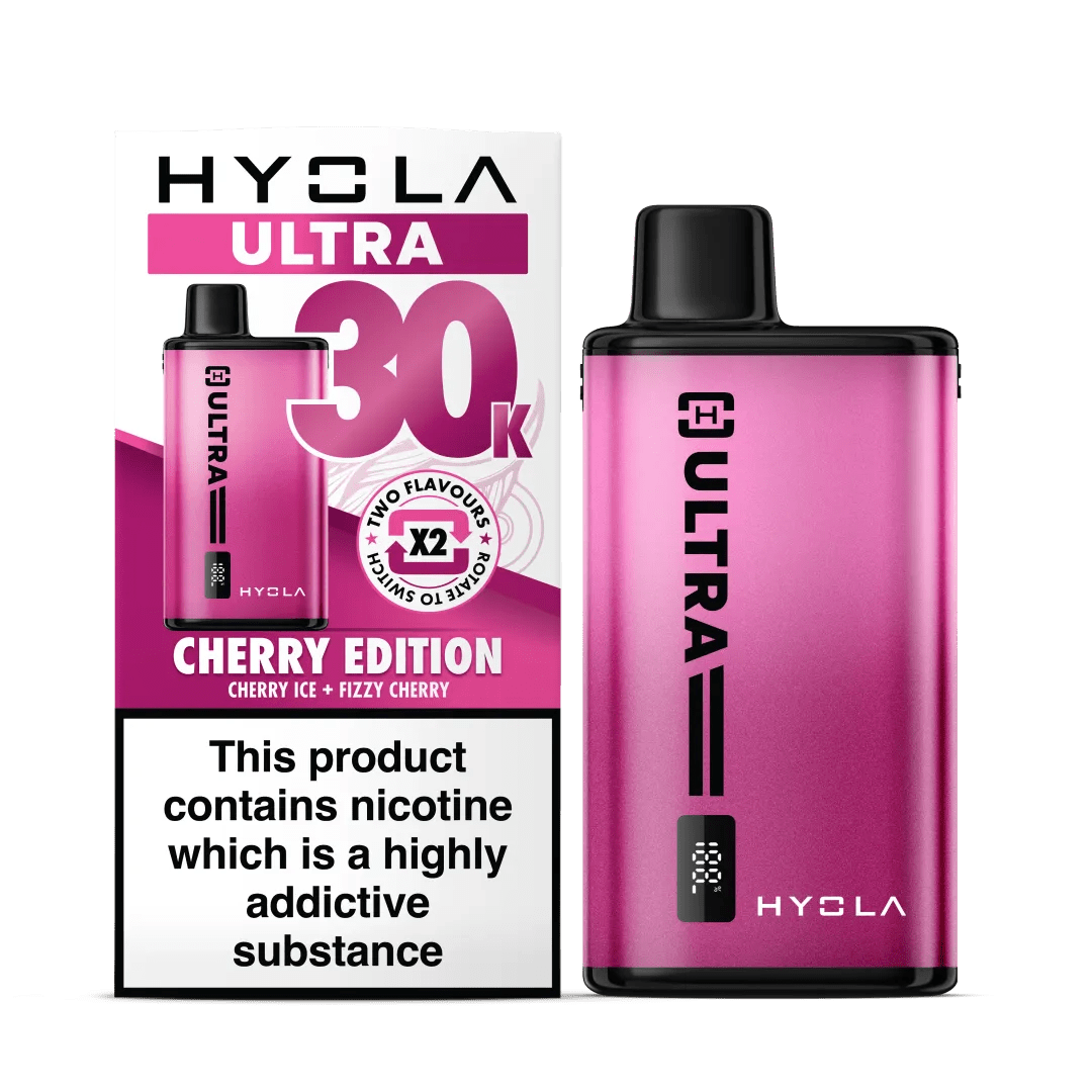 Hyola Ultra 30K Prefilled Kit | £9 - Avalanche Vapes Cherry EditionKIT