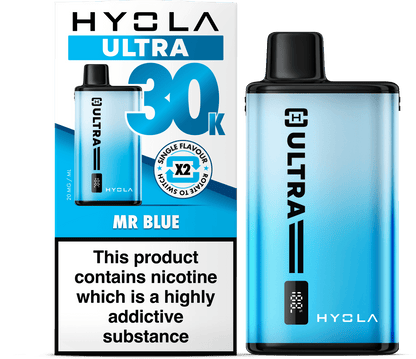 Hyola Ultra 30K Prefilled Kit | £9 - Avalanche Vapes Mr BlueKIT