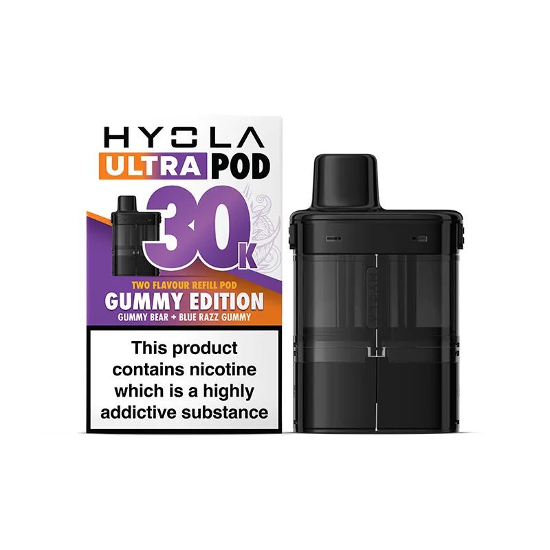 Hyola Ultra 30K Prefilled Pods | £6 - Avalanche Vapes Gummy EditionPODS