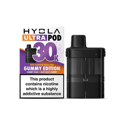Hyola Ultra 30K Prefilled Pods | £6 - Avalanche Vapes Gummy EditionPODS