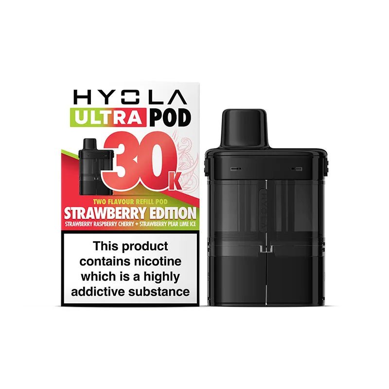 Hyola Ultra 30K Prefilled Pods | £6 - Avalanche Vapes Strawberry EditionPODS