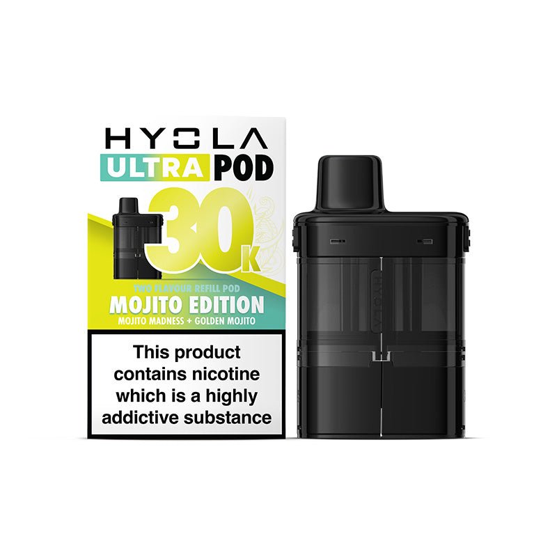 Hyola Ultra 30K Prefilled Pods | £6 - Avalanche Vapes Mojito EditionPODS