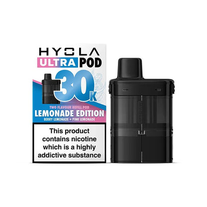 Hyola Ultra 30K Prefilled Pods | £6 - Avalanche Vapes Lemonade EditionPODS