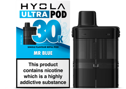 Hyola Ultra 30K Prefilled Pods | £6 - Avalanche Vapes Mr BluePODS