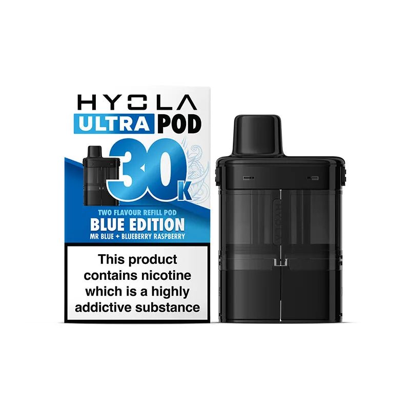 Hyola Ultra 30K Prefilled Pods | £6 - Avalanche Vapes Blue EditionPODS