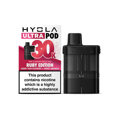 Hyola Ultra 30K Prefilled Pods | £6 - Avalanche Vapes Ruby EditionPODS