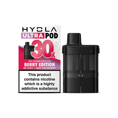 Hyola Ultra 30K Prefilled Pods | £6 - Avalanche Vapes Berry EditionPODS