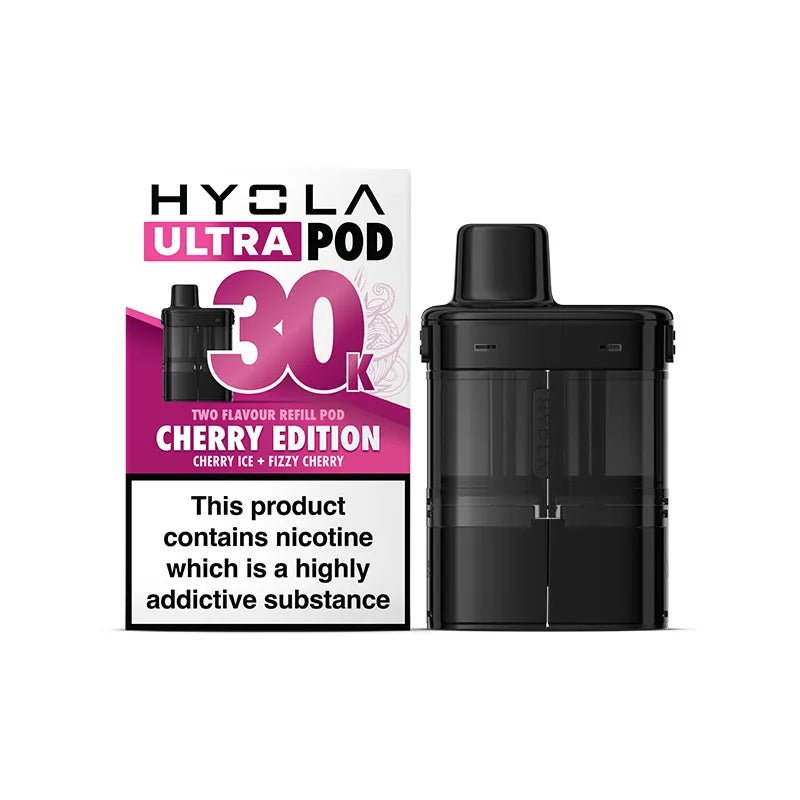 Hyola Ultra 30K Prefilled Pods | £6 - Avalanche Vapes Cherry EditionPODS