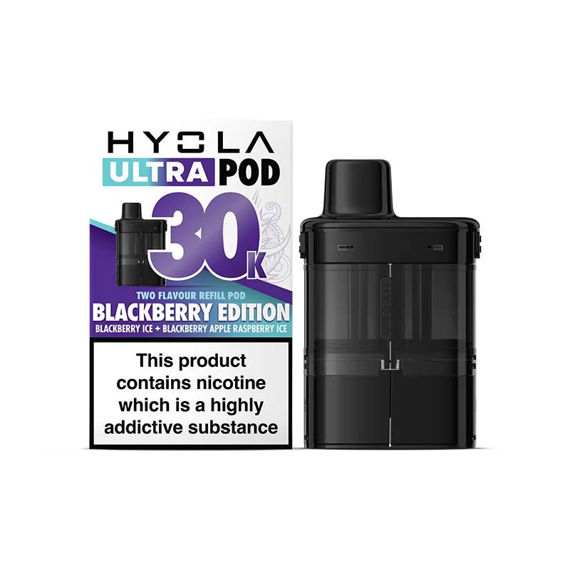 Hyola Ultra 30K Prefilled Pods | £6 - Avalanche Vapes Blackberry EditionPODS