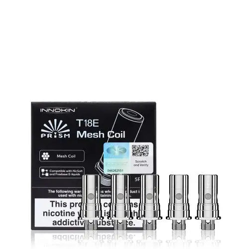 Innokin T18E Coils | £7.50 - Avalanche Vapes Mesh T18E Coils - 1.6 Ω