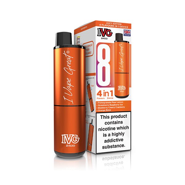 IVG 2400 Prefilled Kit | £6 - Avalanche Vapes Juicy EditionKIT