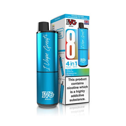 IVG 2400 Prefilled Kit | £6 - Avalanche Vapes Frozen EditionKIT
